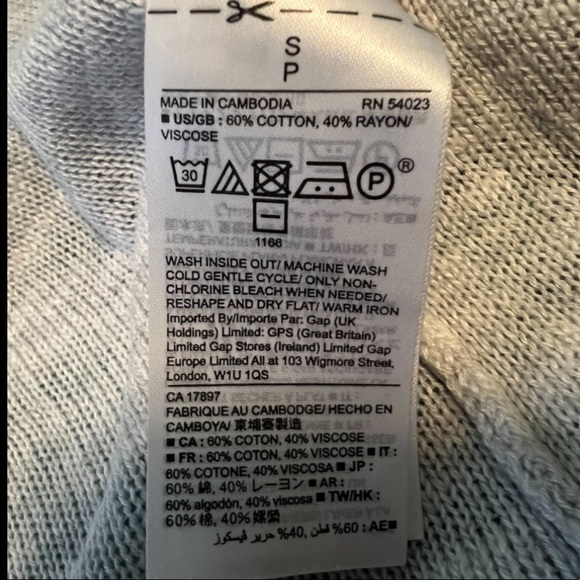 Gap Factory lightweight summer cardigan - Picture 5 of 5